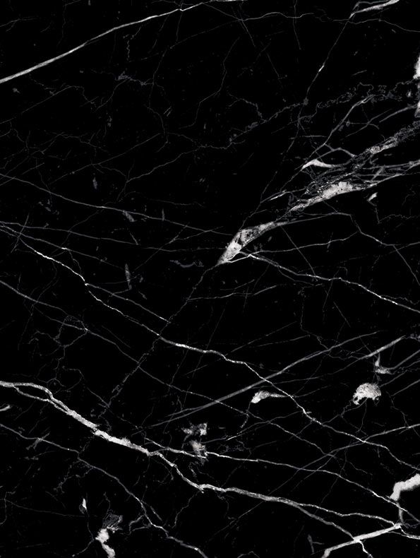 Échantillon marbre noir veiné